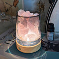 Fireless aromatherapy crystal stone ornaments Valentine's Day gift birthday gift crystal fragrance home bedroom long-lasting fragrance stone