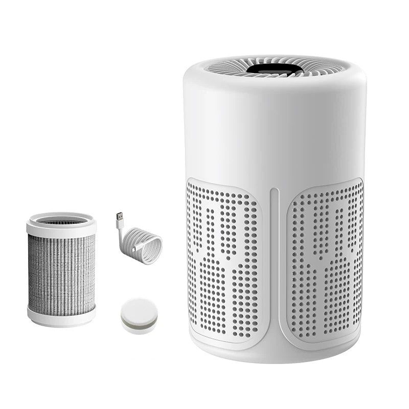 Air purifier for removing smoke and odor household indoor odor removal negative ion purifier