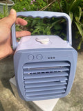 Mini spray Air Cooler Household Desktop Small Air Cooler USB Portable Mobile Air Conditioner Fan