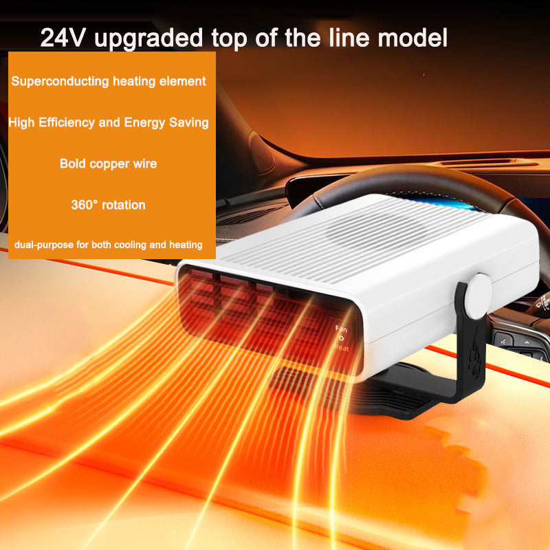 Heating heater car interior winter fast heating fan defogging