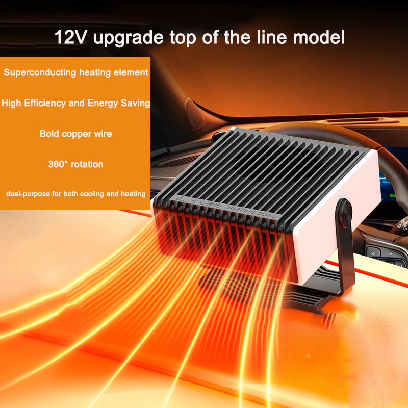Heating heater car interior winter fast heating fan defogging