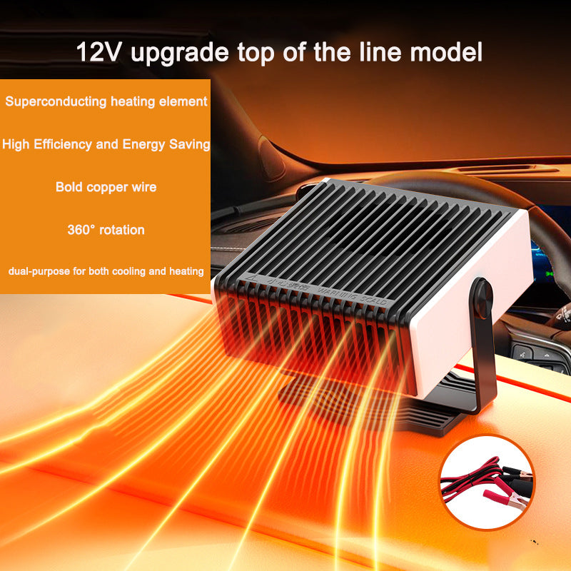 Heating heater car interior winter fast heating fan defogging